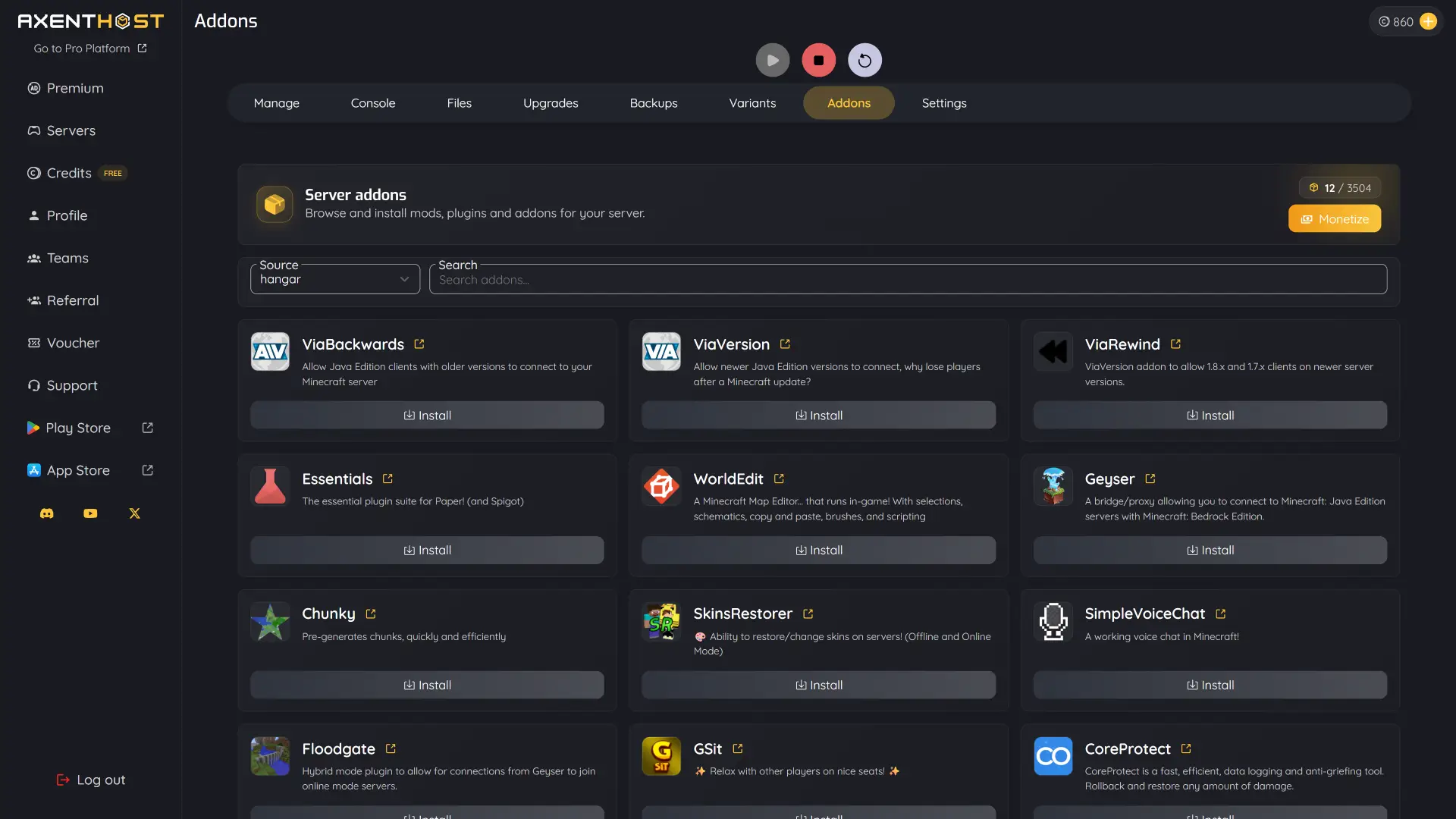 Mods & plugins